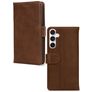 Mobilize Wallet Samsung Galaxy S23 FE Genuine Leather Wallet case - Brown
