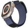 Mobigear Outdoor Pasek Nylon do Apple Watch Rzep - 42/41/40/38 mm - Ciemnoniebieski
