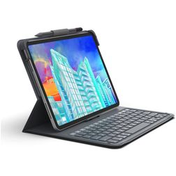 ZAGG Messenger Folio 2 iPad 11 (2025) Cover a libro con tastiera Bluetooth QWERTY - Nero
