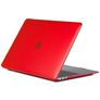 Mobigear Glossy MacBook Air 13 pollici (2018-2020) Cover rigida per MacBook - Rosso - Modello A1932 / A2179 / A2337