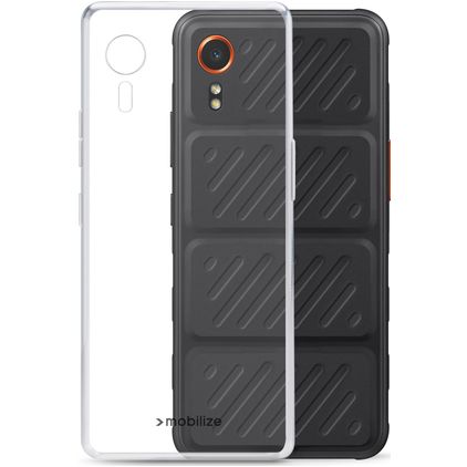 Mobilize Gelly Gennemsigtig Samsung Galaxy Xcover 7 Fleksibel TPU Bagsidecover - Gennemsigtig