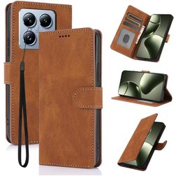 Mobigear Wallet Xiaomi 14T Pro Capa livro Carteira - Castanho
