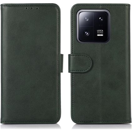 Mobigear Wallet Xiaomi 13 Funda tipo libro Cartera - Verde
