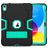 Mobigear ShieldStand iPad 10 (2022) Capa Plástico rígido / Silicone Capa traseira + Suporte - Verde / Azul marinho