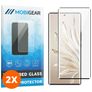 Mobigear Premium HONOR 70 Panssarilasi Näytönsuoja - Suojakuoren kanssa yhteensopiva - Musta (2 kpl)