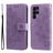 Mobigear Flowers Samsung Galaxy S23 Ultra Etui z klapką typu portfel - Fioletowy