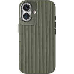 Nudient Bold iPhone 16 MagSafe Plástico rígido Capa traseira - Olive Green