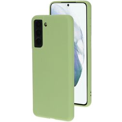 Mobiparts Samsung Galaxy S21 Silikon Skal - Pistache Green