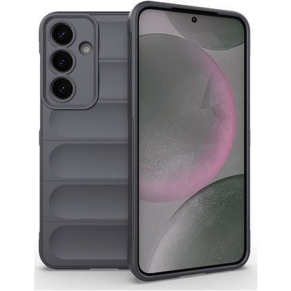 Mobigear Bumpy Samsung Galaxy S25 Plus TPU flexible Carcasa - Gris