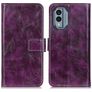 Mobigear Basic Nokia X30 Wallet case - Purple