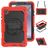 Mobigear SureGrip Xtreme Samsung Galaxy Tab A9 (2023) Capa Plástico rígido / Silicone Capa traseira + Alça de ombro + Suporte - Vermelho