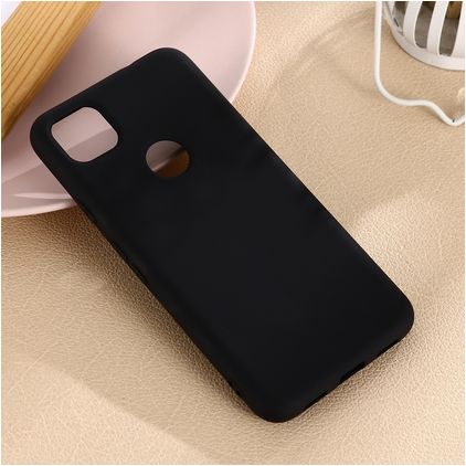 Mobigear Rubber Touch Google Pixel 4a Silikon Etui plecki - Czarny