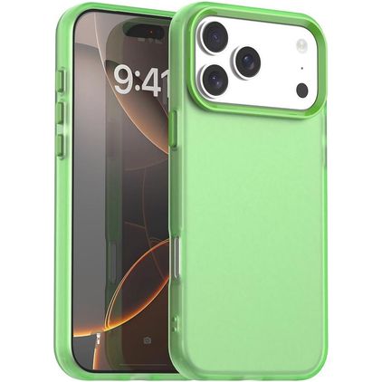 Mobigear Crystal iPhone 18 Pro Hard Case Back cover - Green