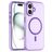 Mobigear Shockproof iPhone 16 MagSafe TPU flexível Capa traseira - Roxo