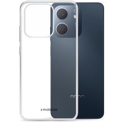 Mobilize Gelly Transparente OPPO A5x TPU flexível Capa traseira - Transparente