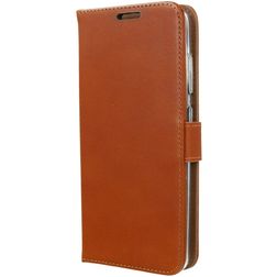 Valenta Classic Samsung Galaxy S20 Ultra Piel auténtica Funda tipo libro Cartera - Coñac