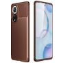 Mobigear Racing HONOR 50 TPU flexible Carcasa - Marrón