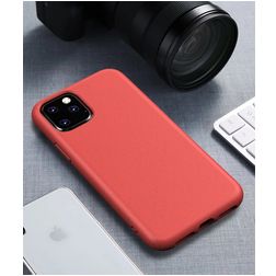 Mobigear Bio iPhone 11 Ekologický materiál Zadní kryt - Červená