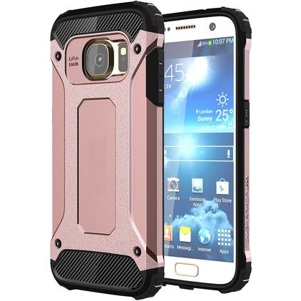 Mobigear Outdoor Samsung Galaxy S7 Plástico rígido Capa traseira Antichoque - Rosa dourado