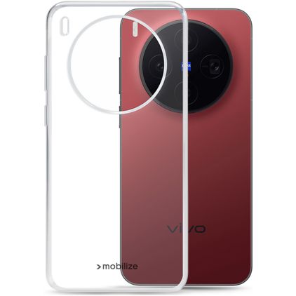 Mobilize Gelly Trasparente Vivo X300 TPU flessibile Back cover - Trasparente