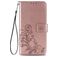 Mobigear Clover Samsung Galaxy S20 FE Etui z klapką typu portfel - Różowe złoto