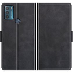 Mobigear Slim Magnet Motorola Moto G50 Funda tipo libro Cartera - Negro