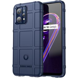 Mobigear Rugged Shield Realme 9 Pro Plus Flexibel TPU Skal Stötsäkert - Blå
