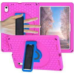 Mobigear Ruggedized iPad 10 (2022) EVA foam Back cover + Stand - Pink