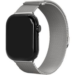 Mobilize RVS Milanese Apple Watch Strap Magnetic closure - 49/46/45/44 mm - Starlight