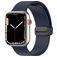 Mobigear Sport Mag Correa Silicona Cierre magnético para Apple Watch - 42/41/40/38 mm - Azul marino