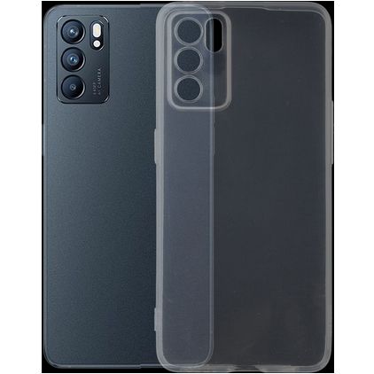 Mobigear Ultra Thin Transparente OPPO Reno 6 5G TPU flexible Slim Carcasa - Transparente
