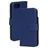 Mobiparts iPhone 17e MagSafe Pele genuína Capa livro Carteira - Azul