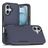 Mobigear Heavy Armor iPhone 16 Hard Case Back cover Shockproof - Dark Blue