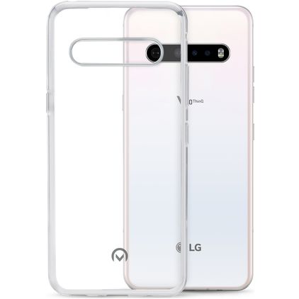 Mobilize Gelly Transparente LG V60 ThinQ TPU flexible Carcasa - Transparente