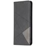 Mobigear Rhombus Slim OPPO Reno 6 5G Etui z klapką - Czarny