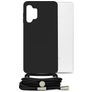 Mobilize Lanyard Gelly Samsung Galaxy A13 4G Fleksibel TPU Cover med snor - Sort