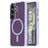 Mobiparts Hardcover Samsung Galaxy S24 MagSafe Fodral Hårdplast Skal - Satin Lila