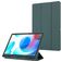 Mobigear Tri-Fold Gel Samsung Galaxy Tab A9 Plus (2023) TPU / Cuero sintético Funda tipo libro + Portalápices - Verde