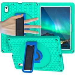 Mobigear Ruggedized iPad 10 (2022) EVA pěna Zadní kryt + Stojánek - Zelená