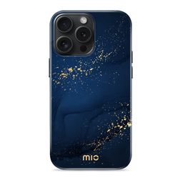 MIO iPhone 15 Pro MagSafe Hardcase Etui plecki - Midnight Sparkle
