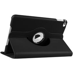 Mobigear DuoStand iPad Mini 4 (2015) Kääntyvä Lompakkokotelo - Musta