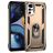 Mobigear Armor Ring Motorola Moto G22 Hardcase Back cover Antiurto con anello - Oro