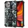 Mobigear Armor Stand iPhone 13 Pro Plástico rígido Capa traseira Antichoque com suporte - Verde