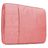 Mobigear Denim Zipper Laptop Sleeve (max 26 cm x 35 cm) Laptopcover - Magenta
