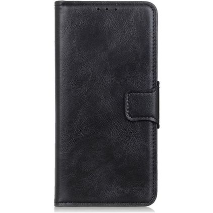 Mobigear Classy Xiaomi Redmi Note 10S Pungetui med Seddelrum - Sort