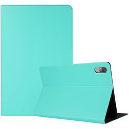 Mobigear Folio Lenovo Tab P11 Pro Gen 1 Wallet case - Turquoise