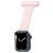 Mobigear Clip Sygeplejerskeur Apple Watch Urrem Sikkerhedsnål - 49/46/45/44 mm - Pastelrosa