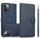 Mobigear Wallet iPhone 16 Pro Max Cover Aftageligt 2-i-1-pungetui med Seddelrum - Blå