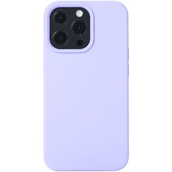 Mobigear Rubber Touch iPhone 14 Pro Silikon Etui plecki - Fioletowy