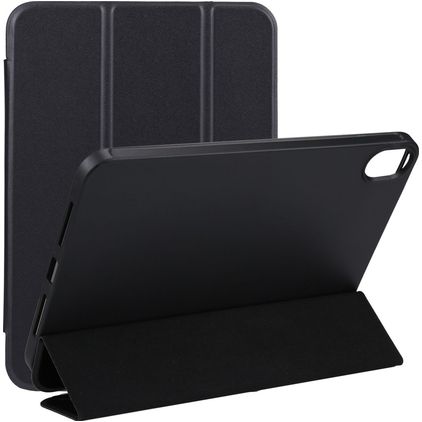 Mobigear Tri-Fold Gel iPad Mini 6 (2021) TPU / Kunstlæder Pungetui - Sort